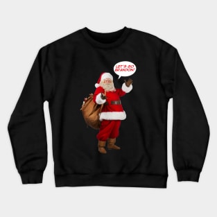 Santa Hates Biden Crewneck Sweatshirt